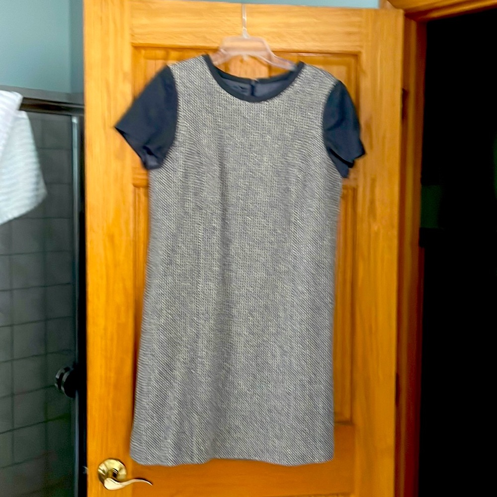 Dress - gray tweed. Perfect for fall